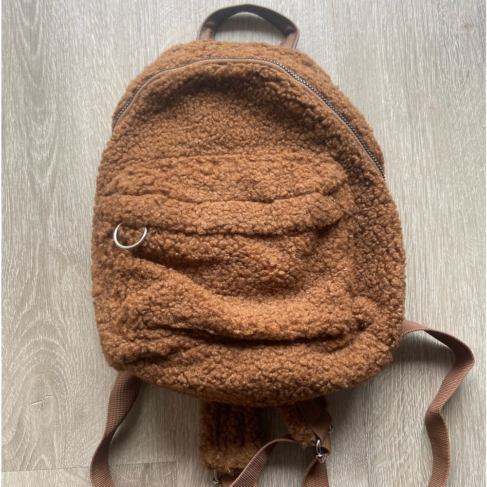Brown/Tan Mini Backpack